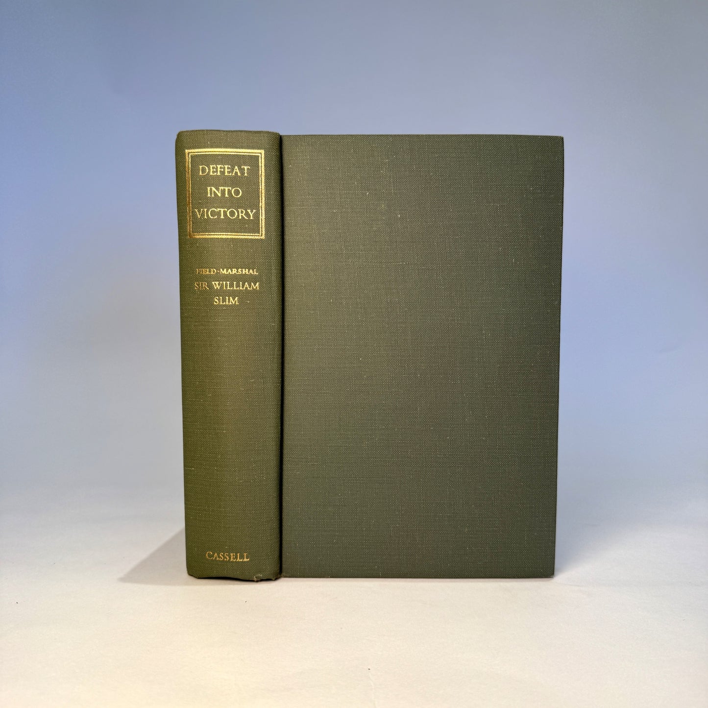 Defeat Into Victory - Field-Marshal Sir William Slim - Exceptional Dust Jacket