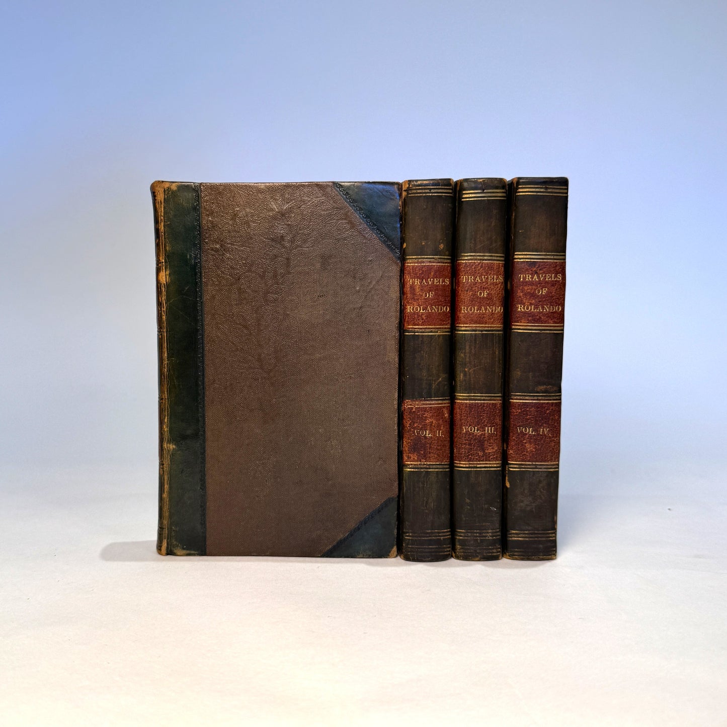 Travels of Rolando by L.F Jauffret. 1808 - Complete in Four Volumes - With Map of Africa