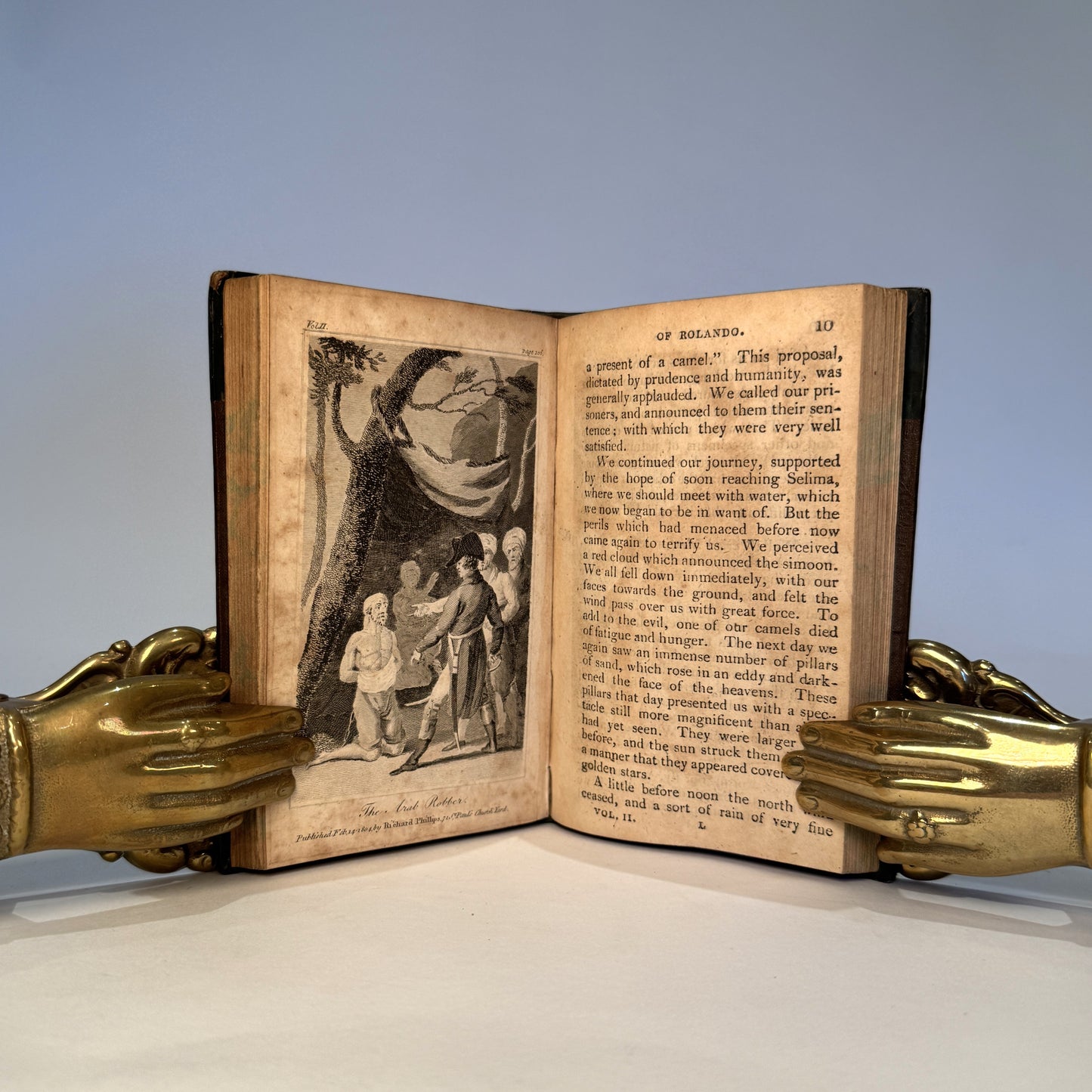 Travels of Rolando by L.F Jauffret. 1808 - Complete in Four Volumes - With Map of Africa