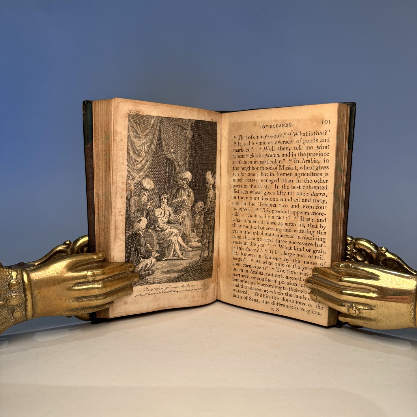 Travels of Rolando by L.F Jauffret. 1808 - Complete in Four Volumes - With Map of Africa