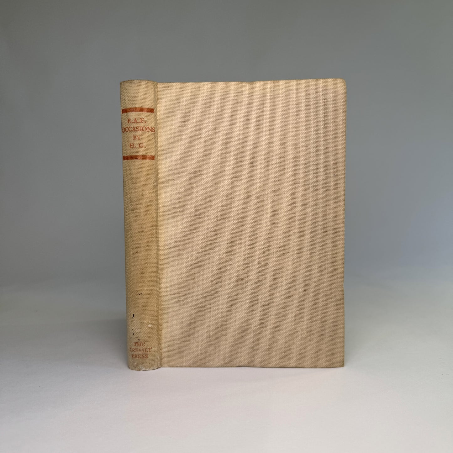 R.A.F. Occasions by Hubert Griffith - First Edition Presentation Copy to Air Chief Marshal Sir Charles Portal, with Portal’s Own Wartime Annotations