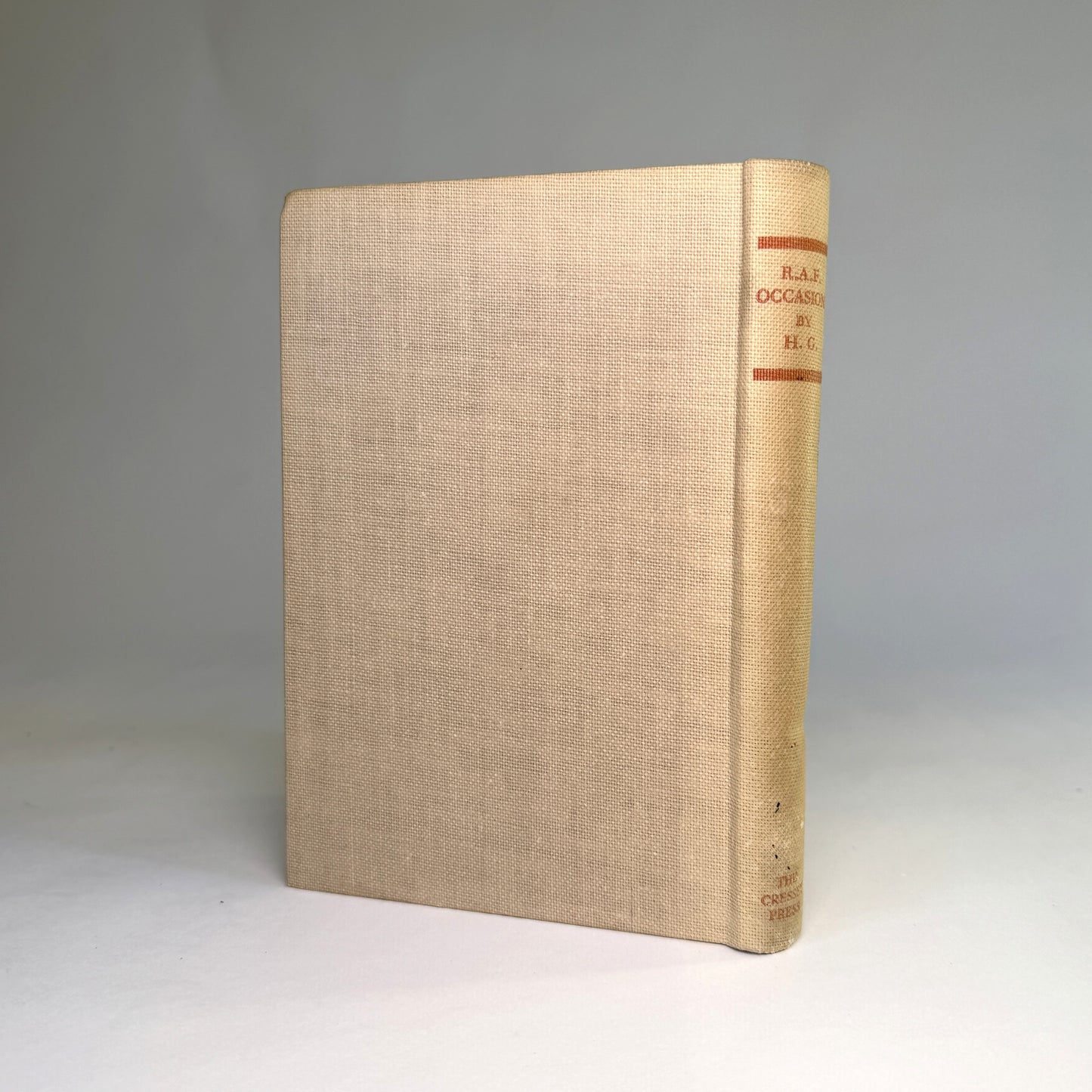 R.A.F. Occasions by Hubert Griffith - First Edition Presentation Copy to Air Chief Marshal Sir Charles Portal, with Portal’s Own Wartime Annotations