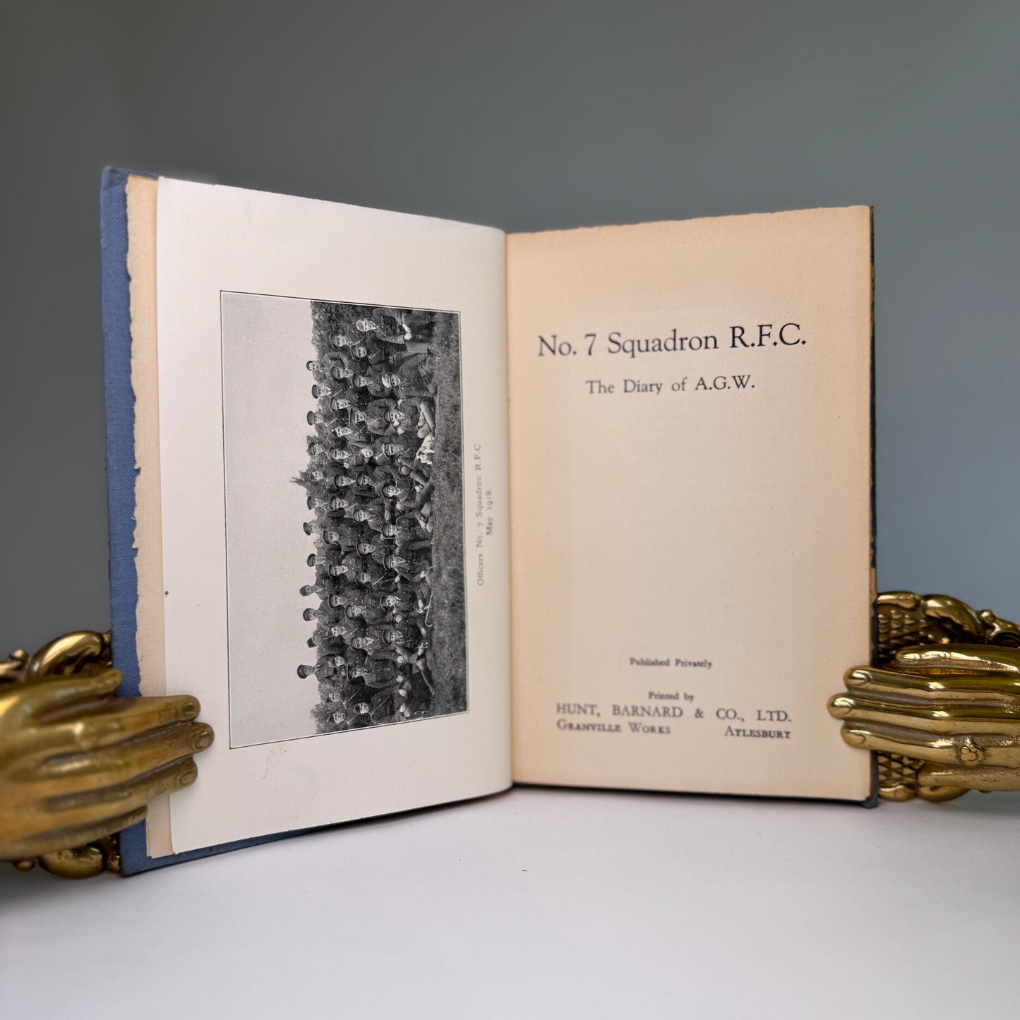 No. 7 Squadron R.F.C. - Peter Wilson - Air Chief Marshal Lord Portal Association Copy