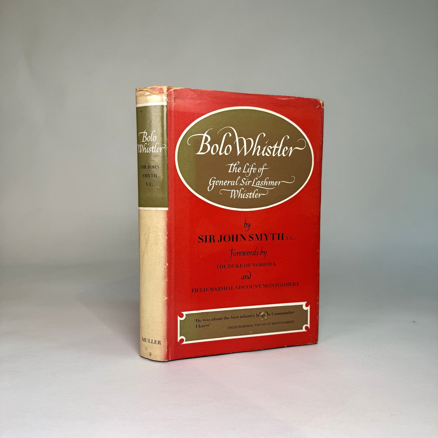 Bolo Whistler - Montgomery to Lord Portal Presentation Copy, CIGS to Wartime Air Chief