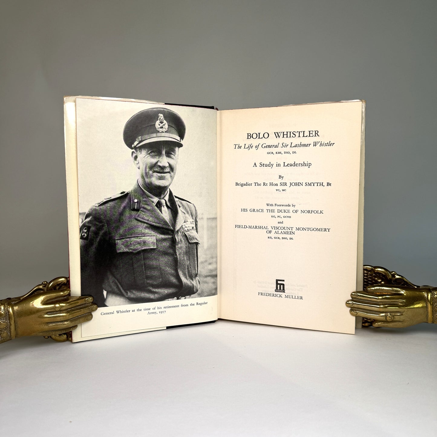 Bolo Whistler - Montgomery to Lord Portal Presentation Copy, CIGS to Wartime Air Chief