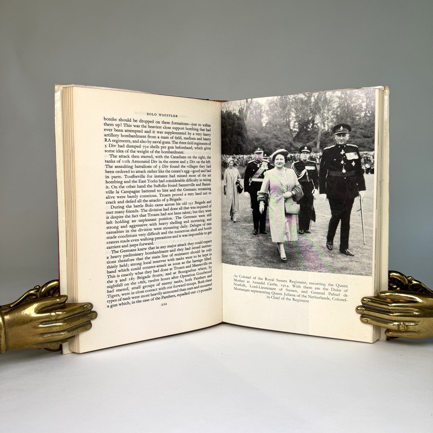 Bolo Whistler - Montgomery to Lord Portal Presentation Copy, CIGS to Wartime Air Chief