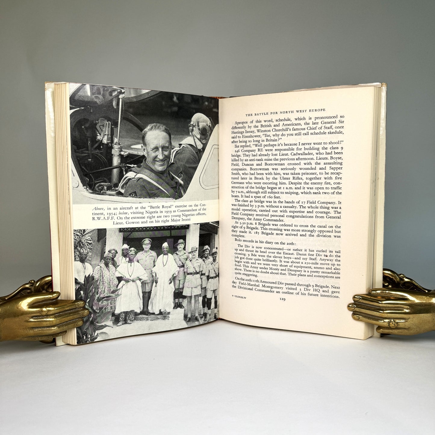 Bolo Whistler - Montgomery to Lord Portal Presentation Copy, CIGS to Wartime Air Chief