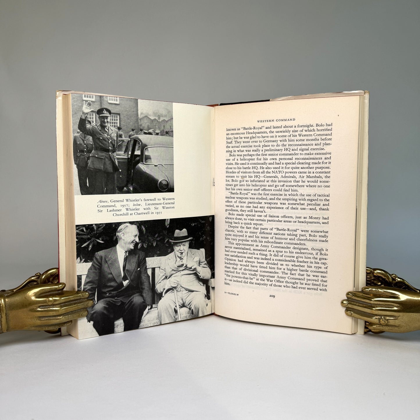 Bolo Whistler - Montgomery to Lord Portal Presentation Copy, CIGS to Wartime Air Chief