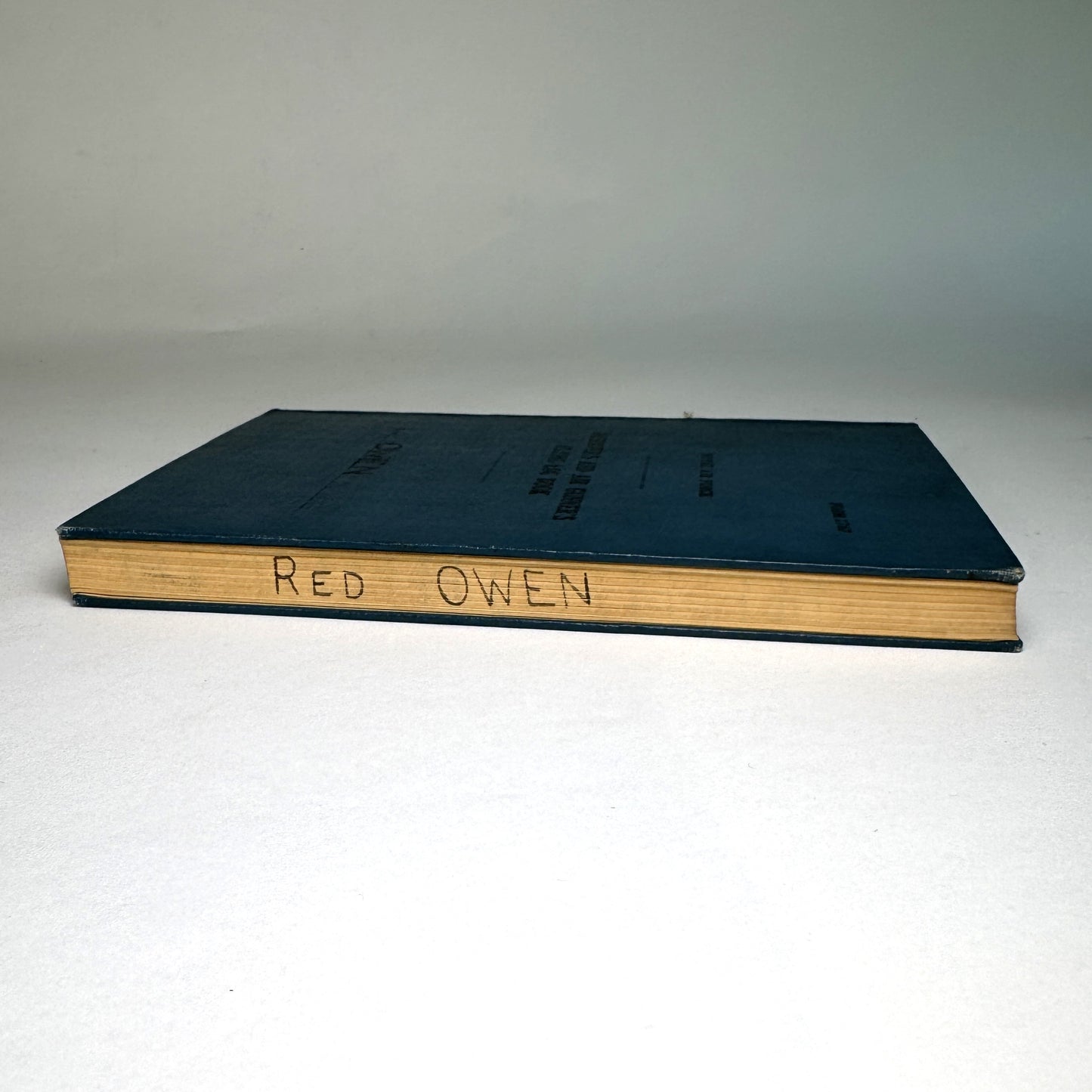 Sgt Hugh Owen RAF Log Book - Shot Down, POW Stalag Luft III - Lord Portal Copy