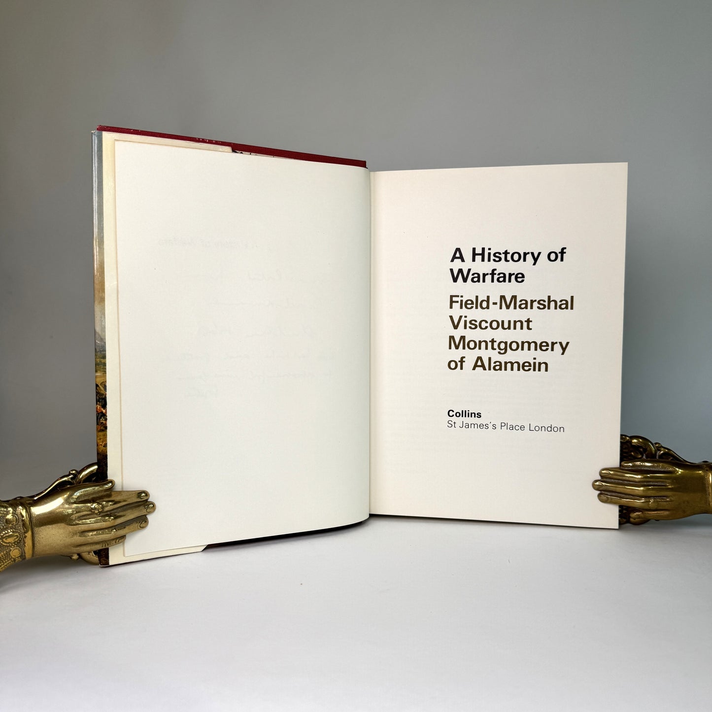 A History of Warfare - Montgomery - Sir George Edwards to Lord Portal Presentation Copy