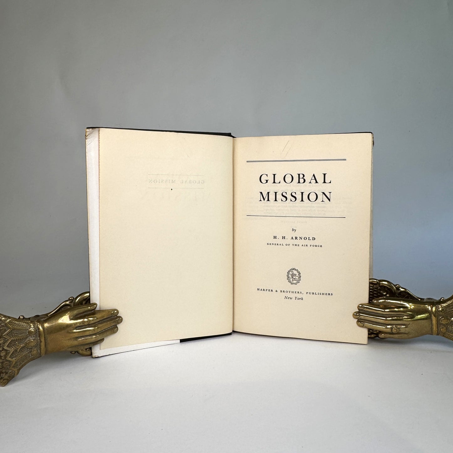 Global Mission - H. H. Arnold Presentation Copy to Wartime Air Chief Lord Portal
