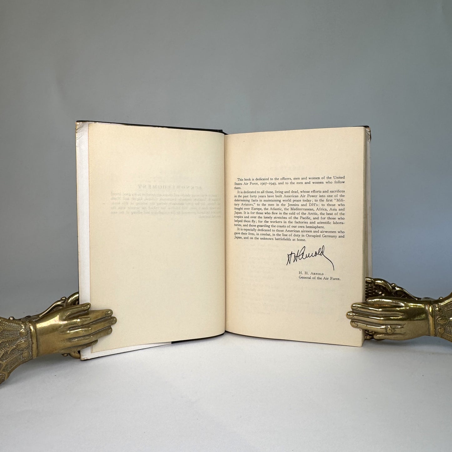 Global Mission - H. H. Arnold Presentation Copy to Wartime Air Chief Lord Portal