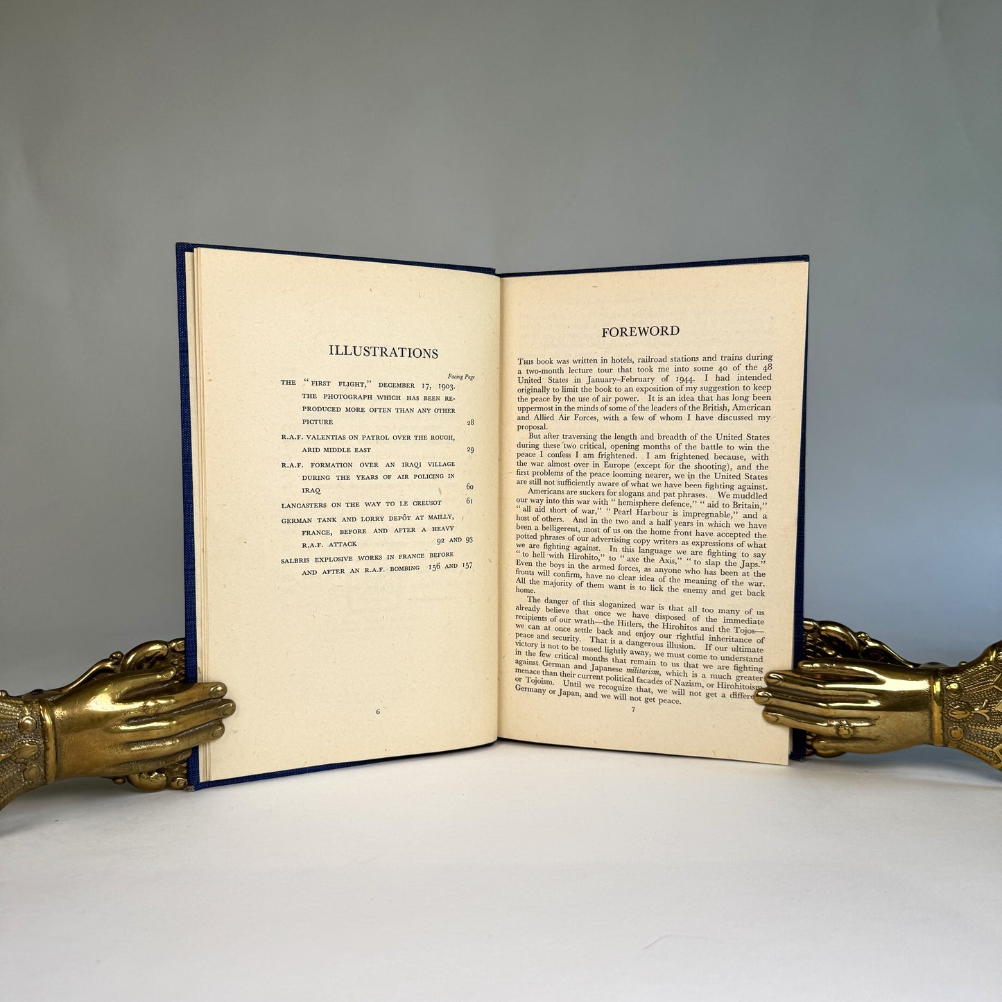 Allan A. Michie Keep the Peace Through Air Power - Signed - Lord Portal Copy