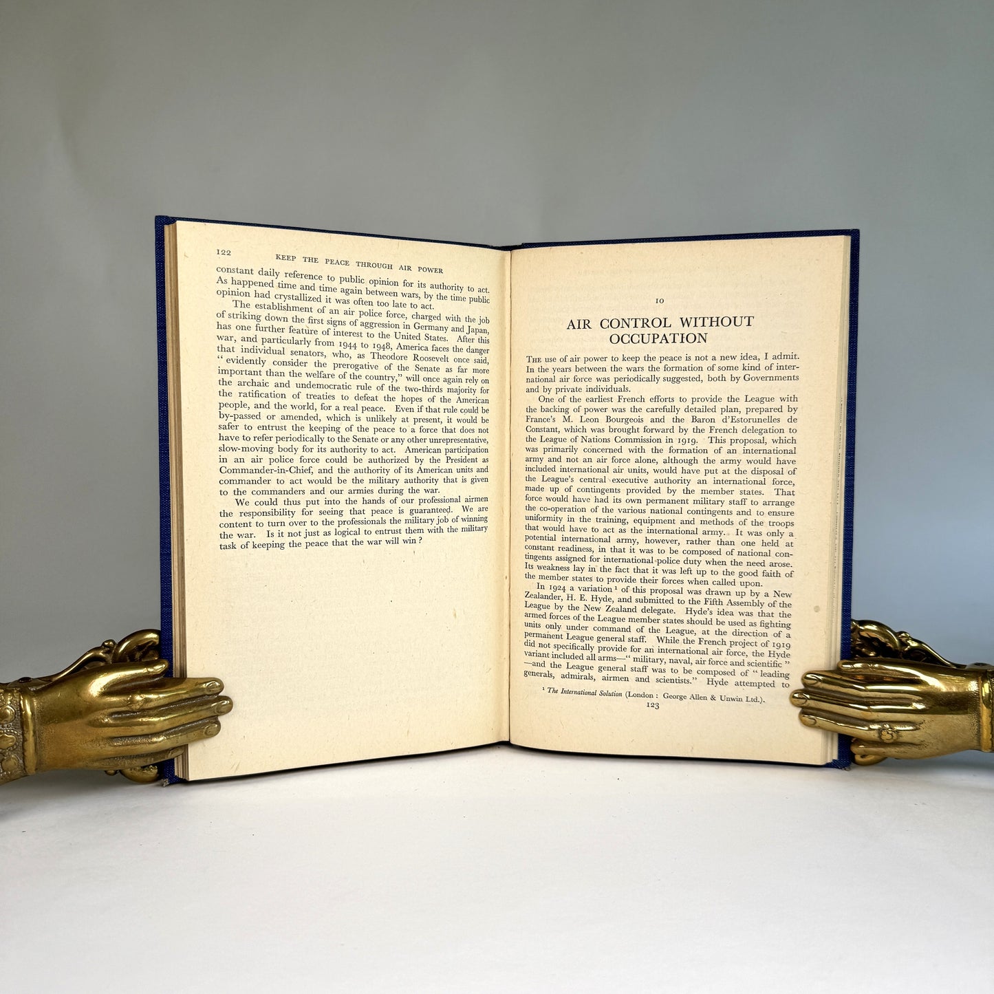 Allan A. Michie Keep the Peace Through Air Power - Signed - Lord Portal Copy
