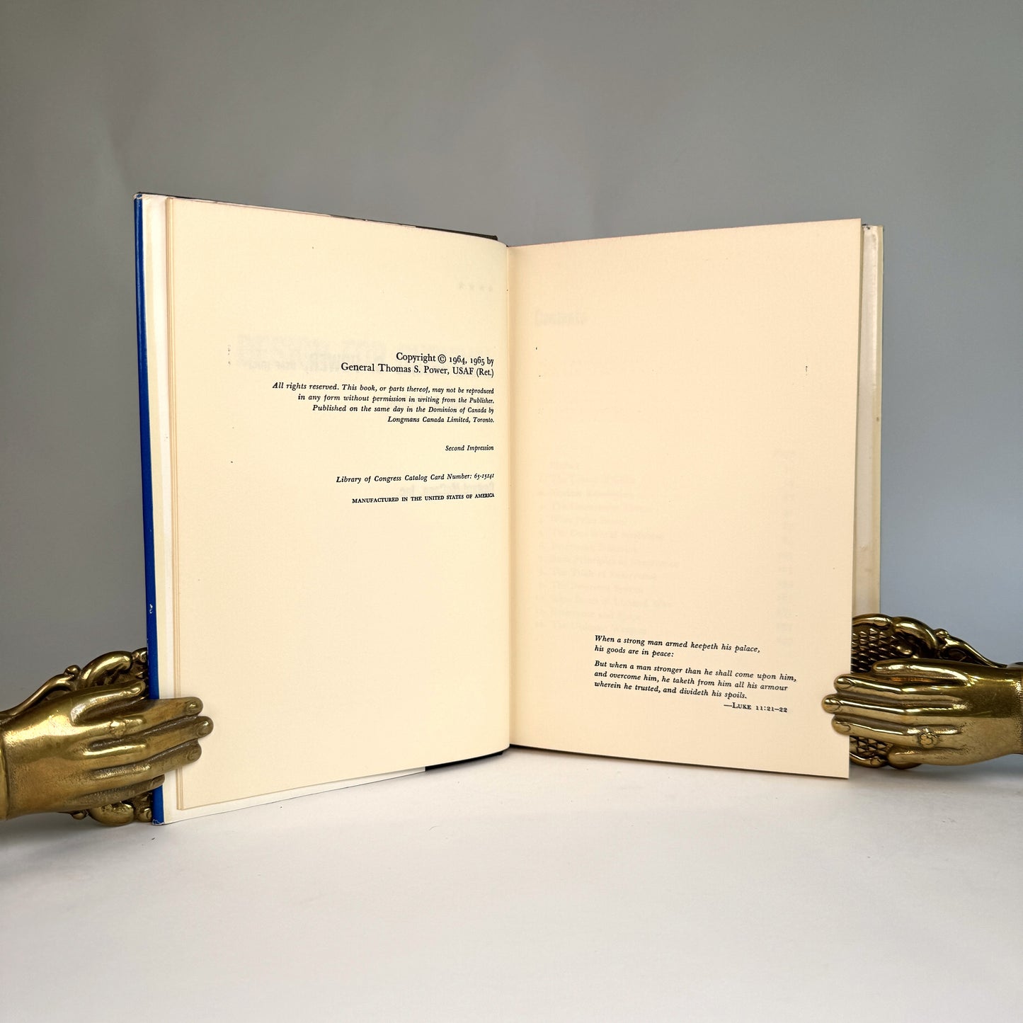 General Power to Air Marshal Portal - Design for Survival, Inscribed Cold War Nuclear Strategy