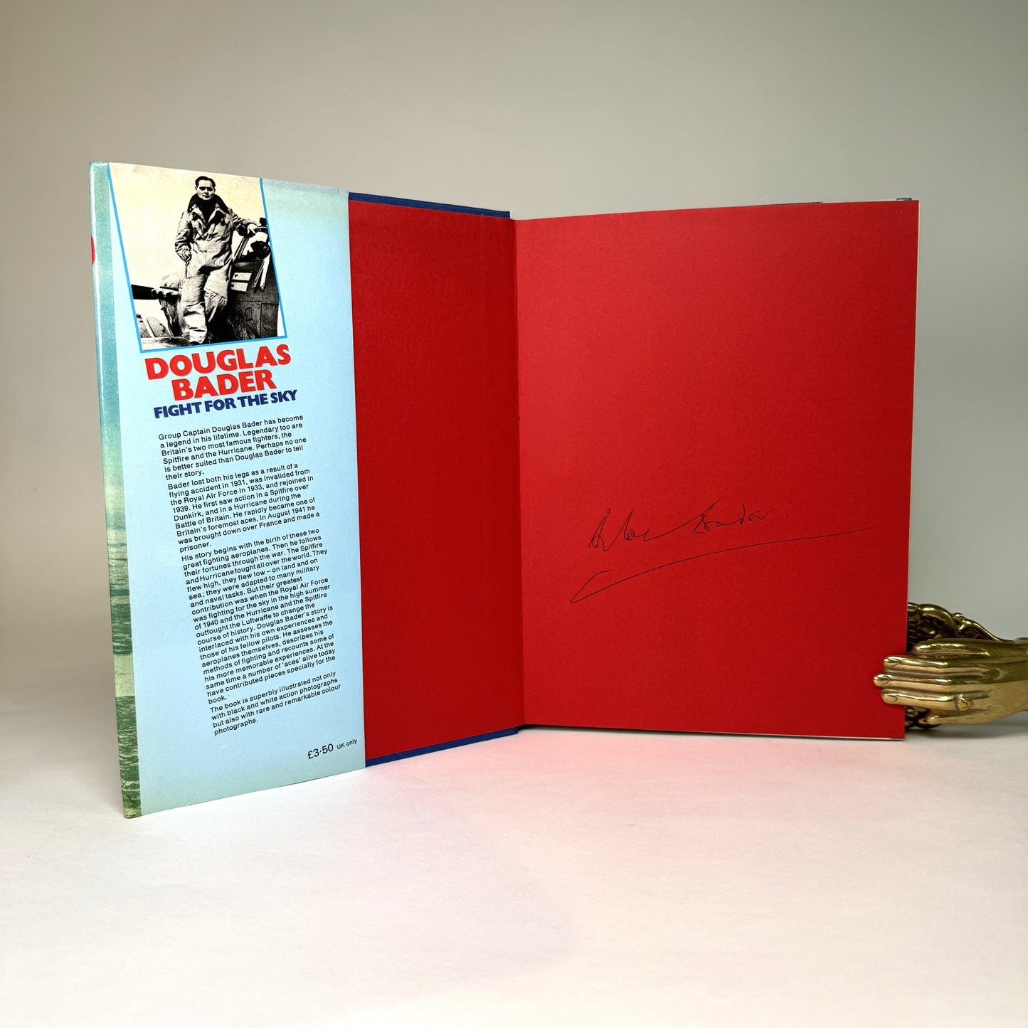 Douglas Bader’s Fight for the Sky, Signed, from the Library of Air Marshal Lord Portal