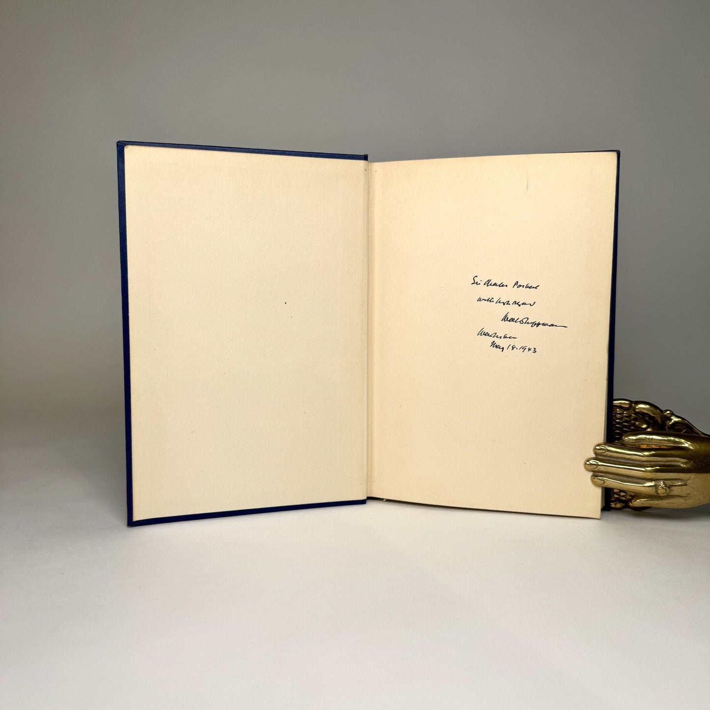 U. S. Foreign Policy: Shield of the Republic - Walter Lippmann - Presentation Copy to Air Chief Marshal Lord Portal