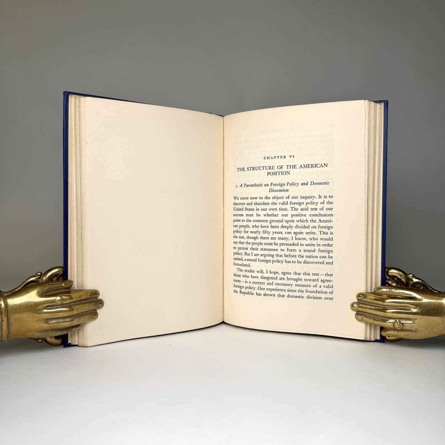 U. S. Foreign Policy: Shield of the Republic - Walter Lippmann - Presentation Copy to Air Chief Marshal Lord Portal