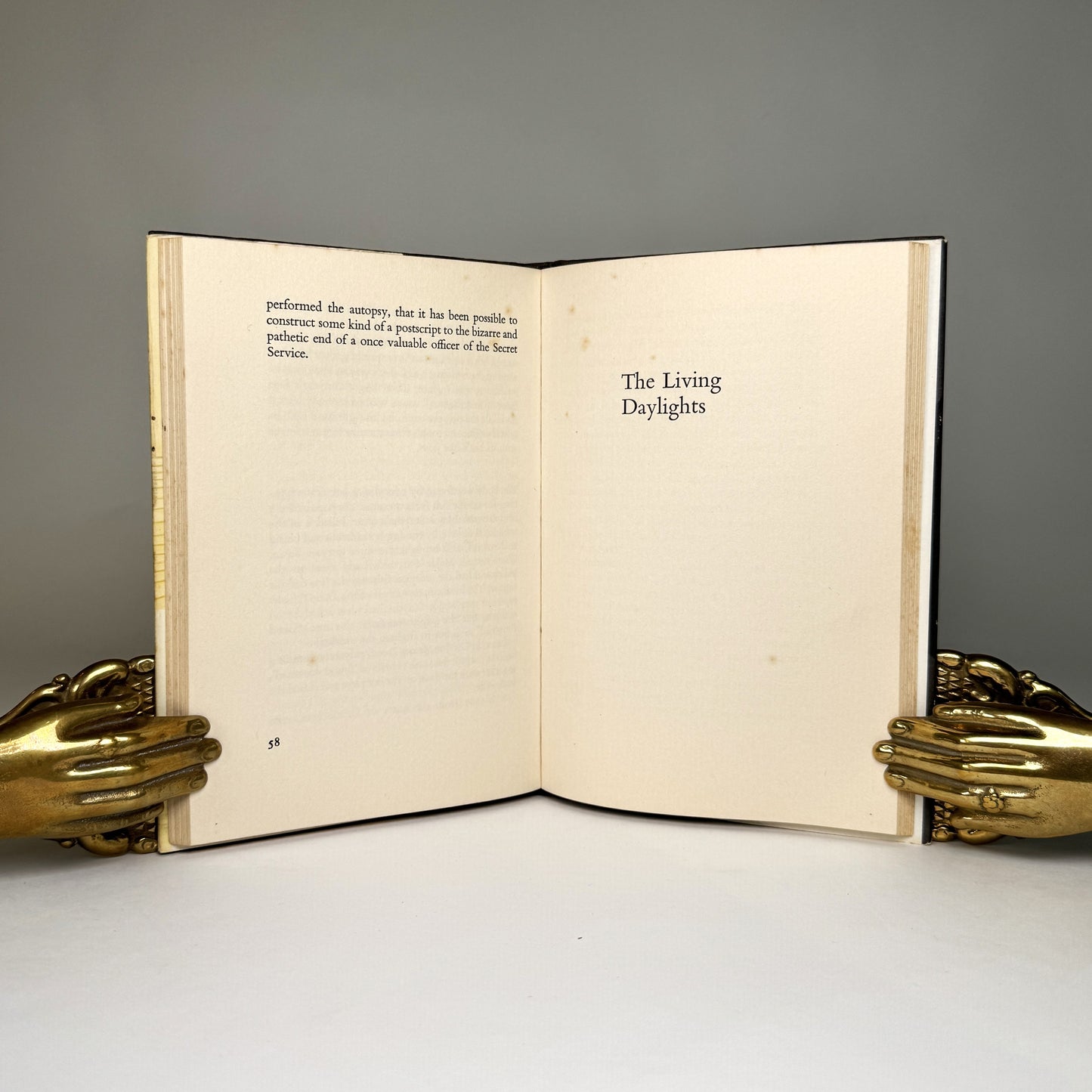Ian Fleming Octopussy and The Living Daylights - First Edition - Lord Portal Copy