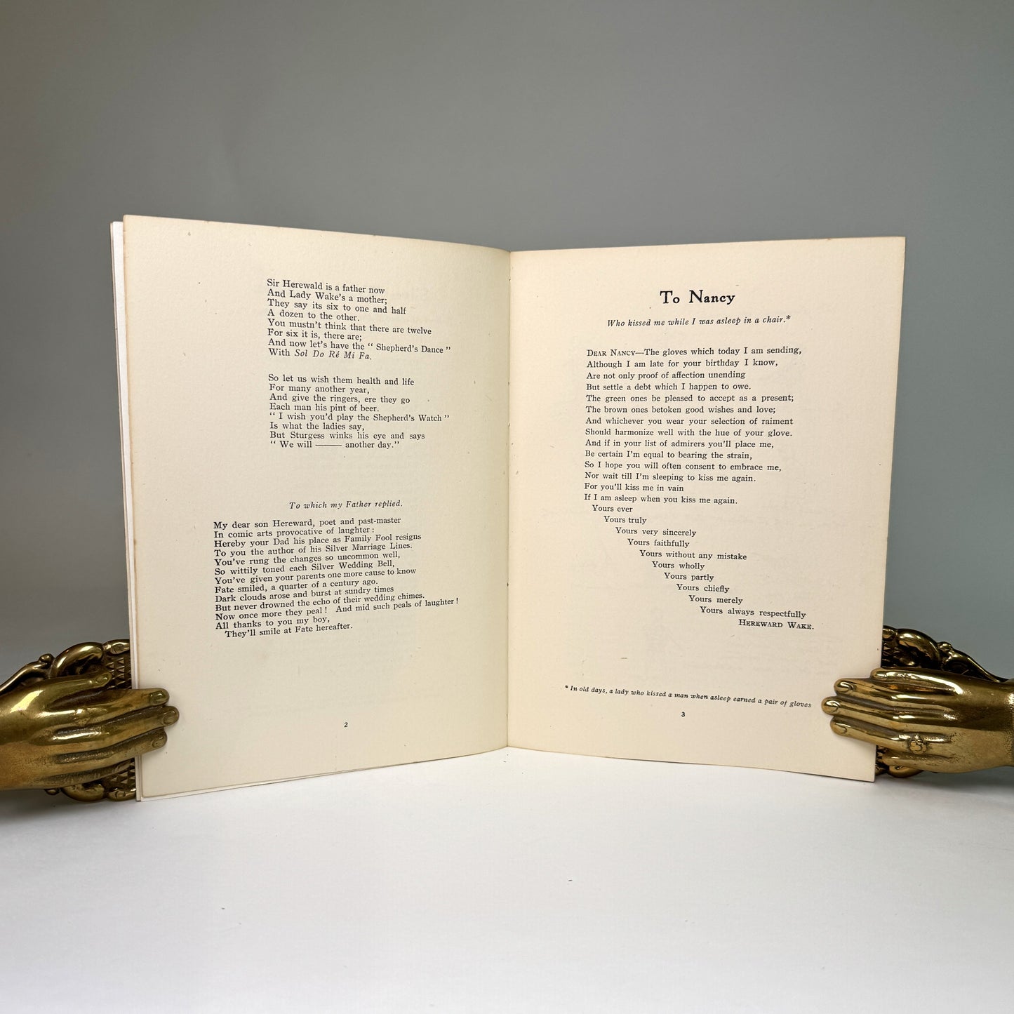 Wake, Laugh With Me - Presentation Copy to Marshal of the RAF Lord Portal, Privately Printed