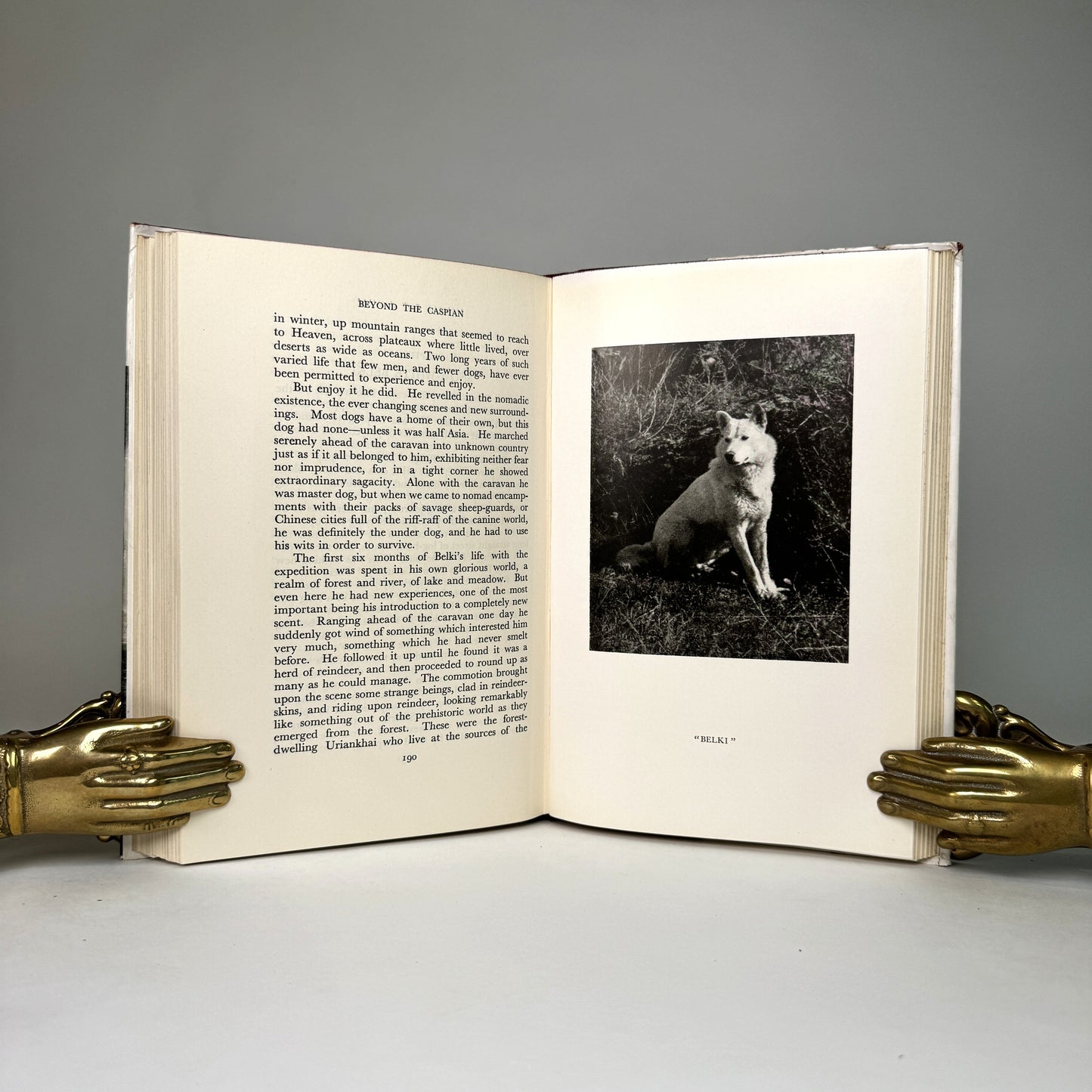 Beyond the Caspian - Presentation Copy from Carruthers to Air Marshal Portal