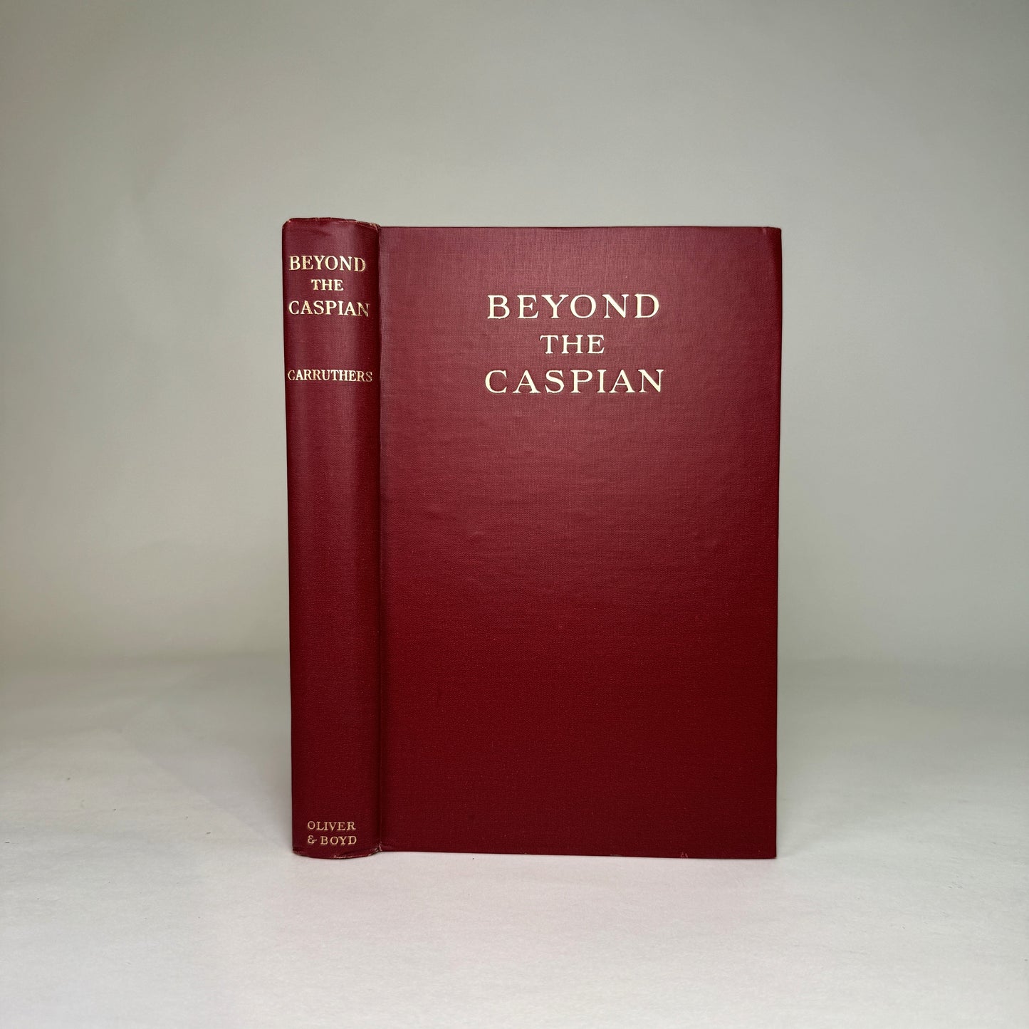 Beyond the Caspian - Presentation Copy from Carruthers to Air Marshal Portal
