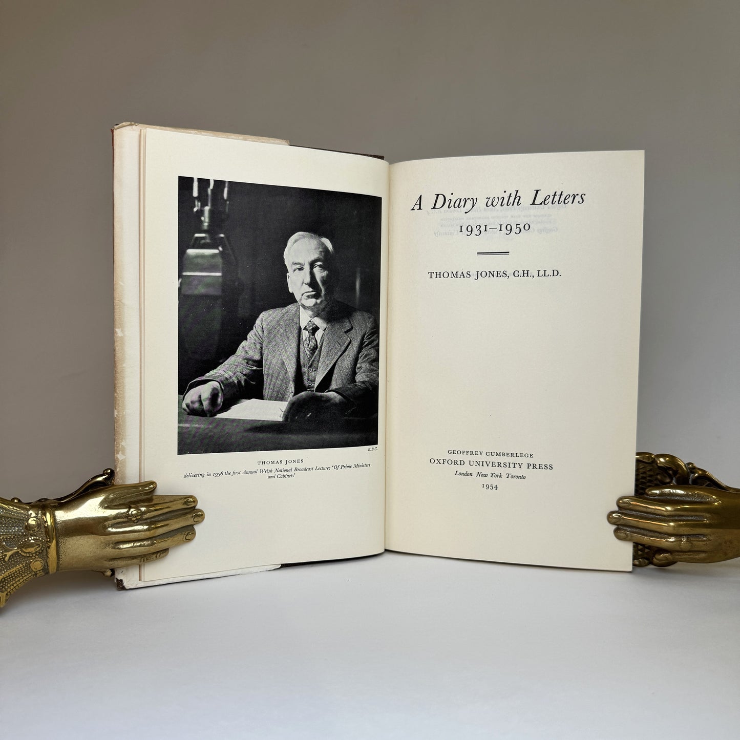 A Diary with Letters 1931-1950 - Lord Portal’s Signed Copy of a Whitehall Insider’s Memoir
