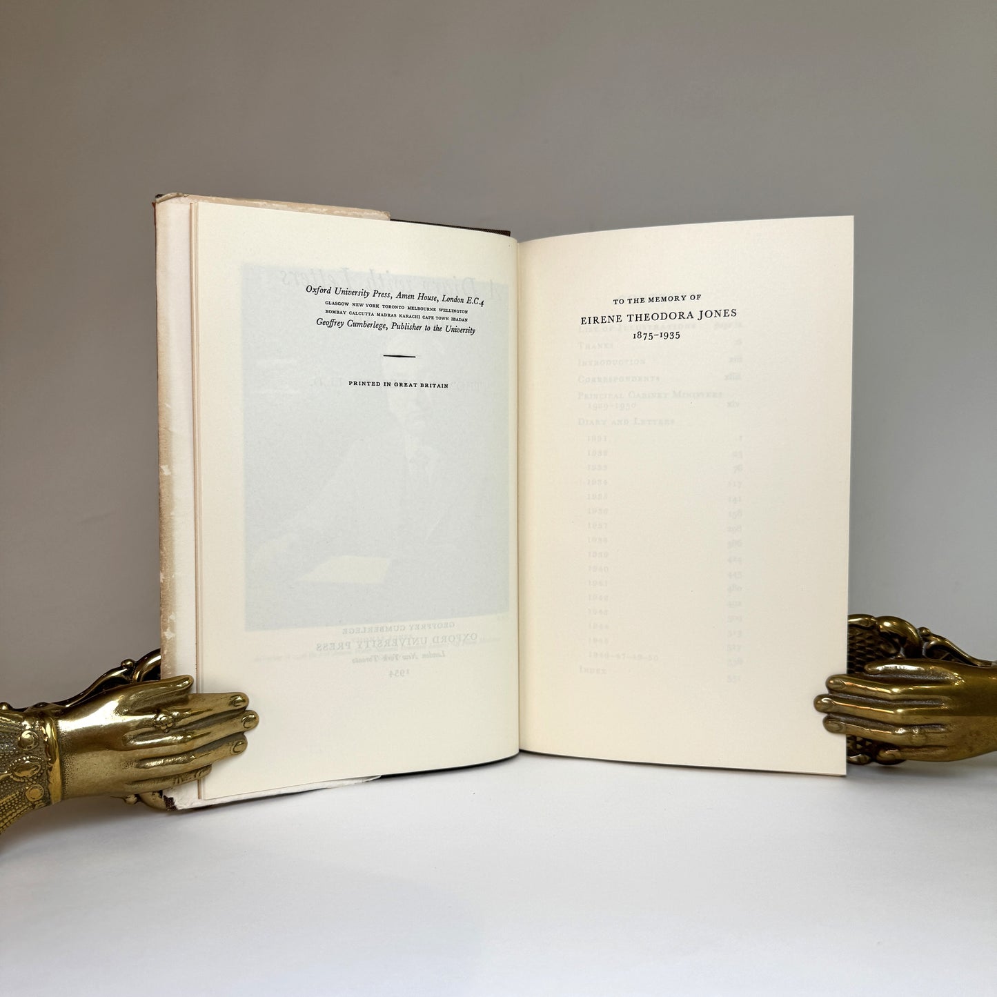 A Diary with Letters 1931-1950 - Lord Portal’s Signed Copy of a Whitehall Insider’s Memoir
