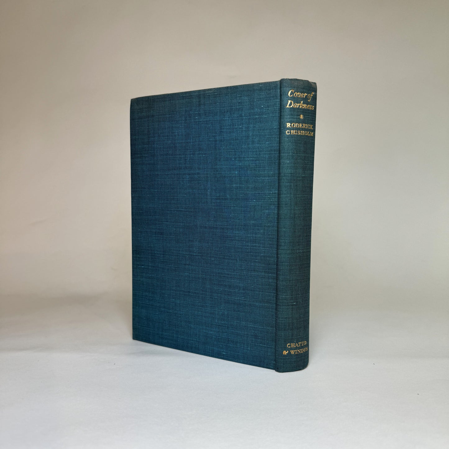 Cover of Darkness by Roderick Chisholm - Signed Copy from Lord Portal’s Library