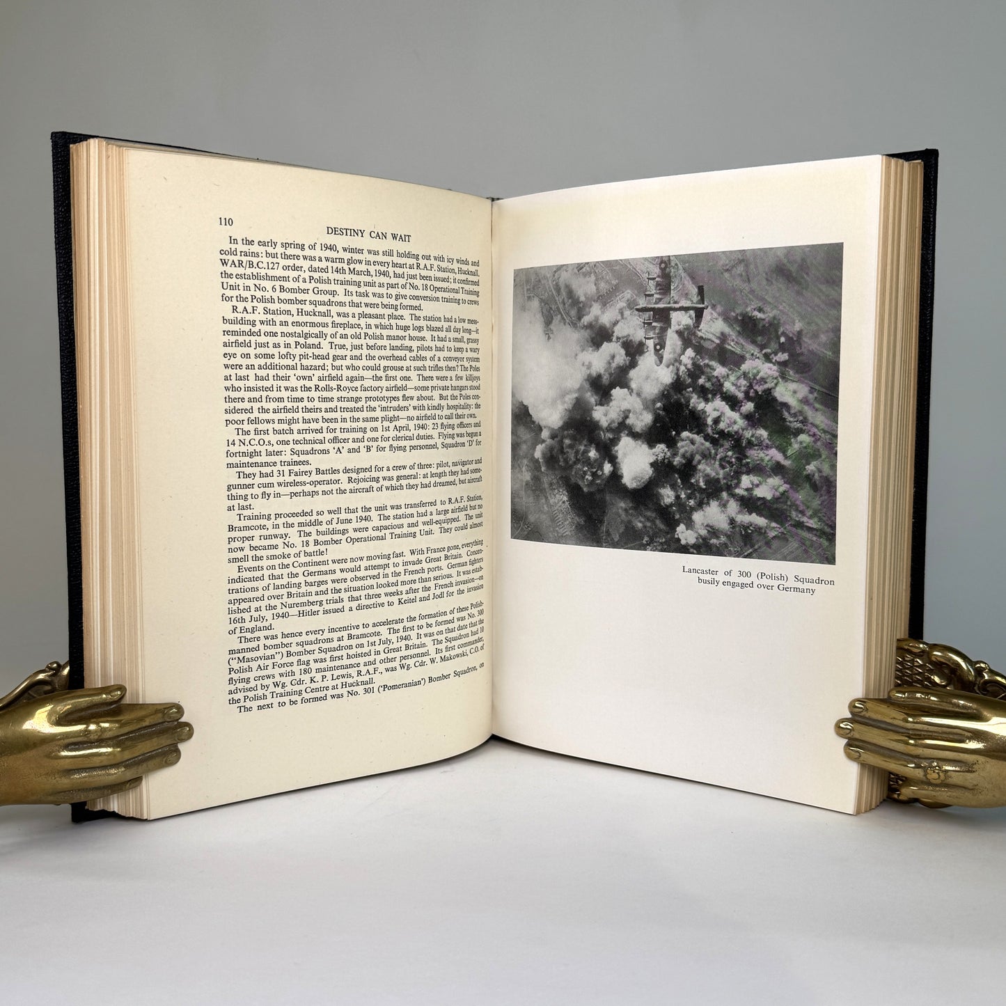 Destiny Can Wait - The Polish Air Force’s Presentation Copy to Lord Portal, with Polish Pilots’ Memorial Speech