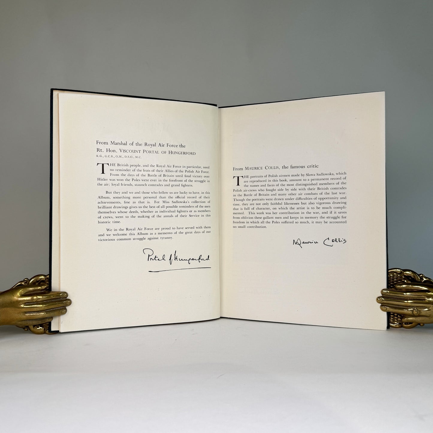 Album of Polish Airmen - Author’s Presentation Copy to Lord Portal, Wartime Head of the RAF