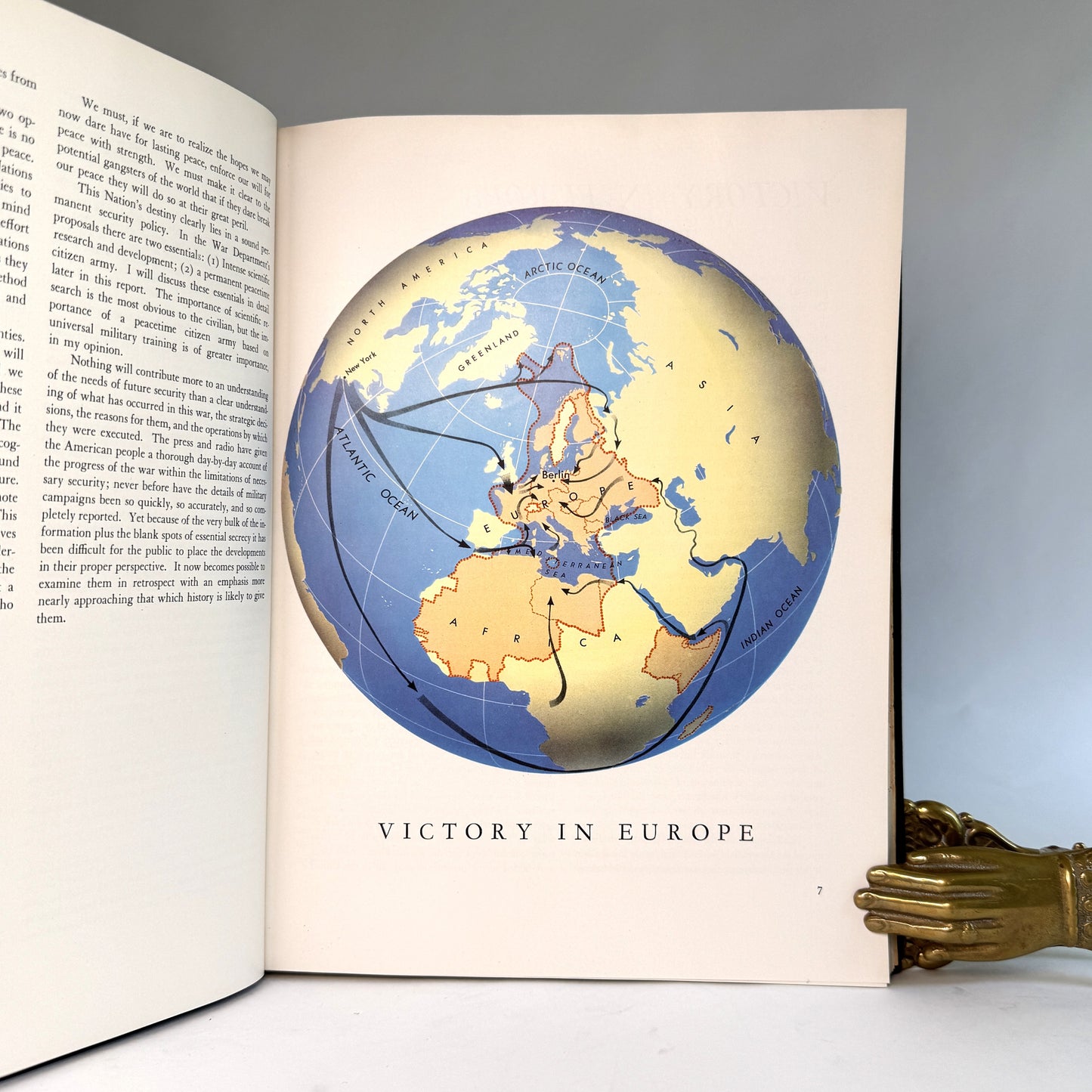 General George C. Marshall’s U.S. Army Chief of Staff Report - Lord Portal’s High-Command Copy