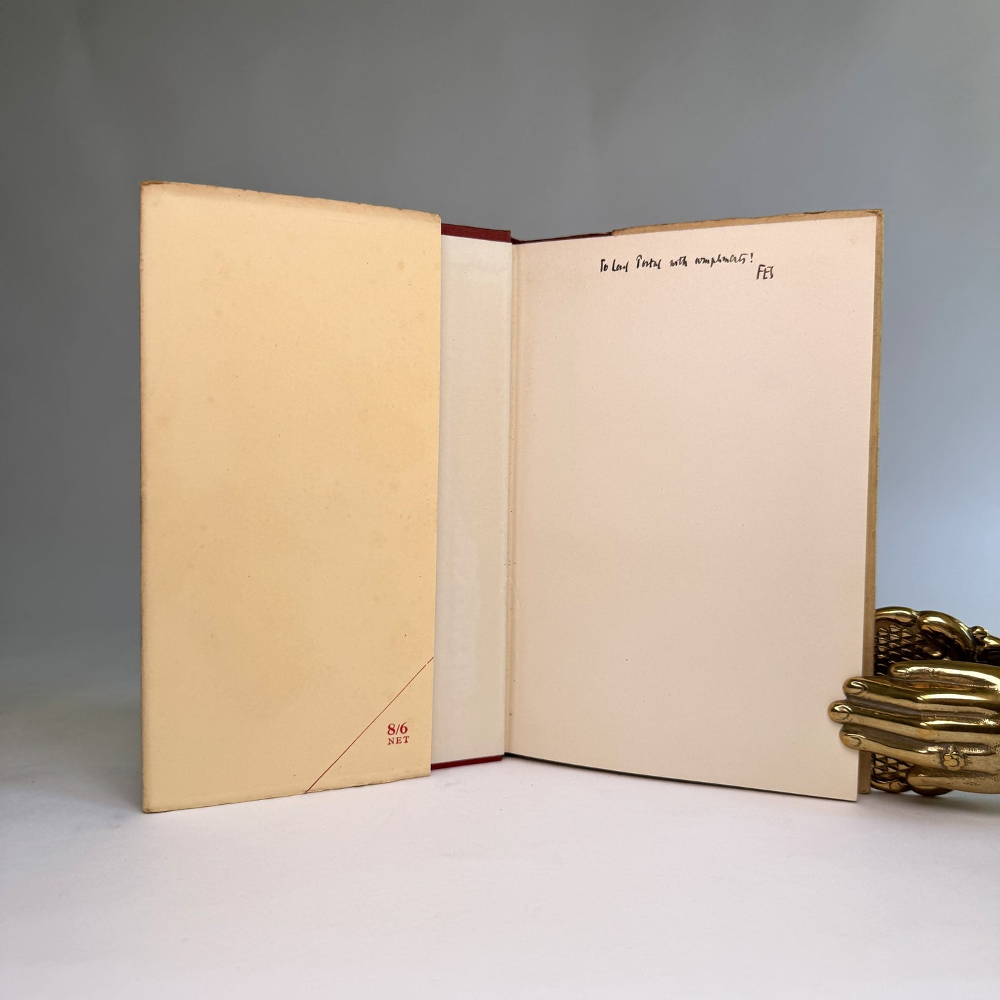 F. E. Simon - The Neglect of Science, 1951, Presentation Copy to Lord Portal