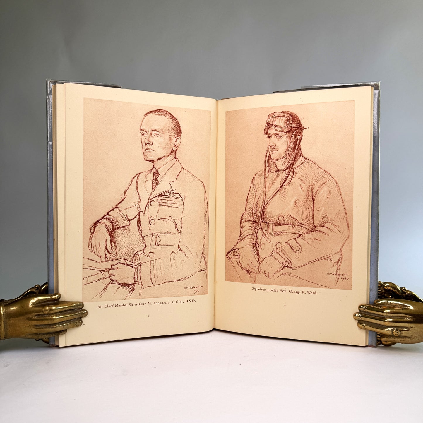 Men of the R.A.F. - Rothenstein Presentation Copy to Air Chief Marshal Portal