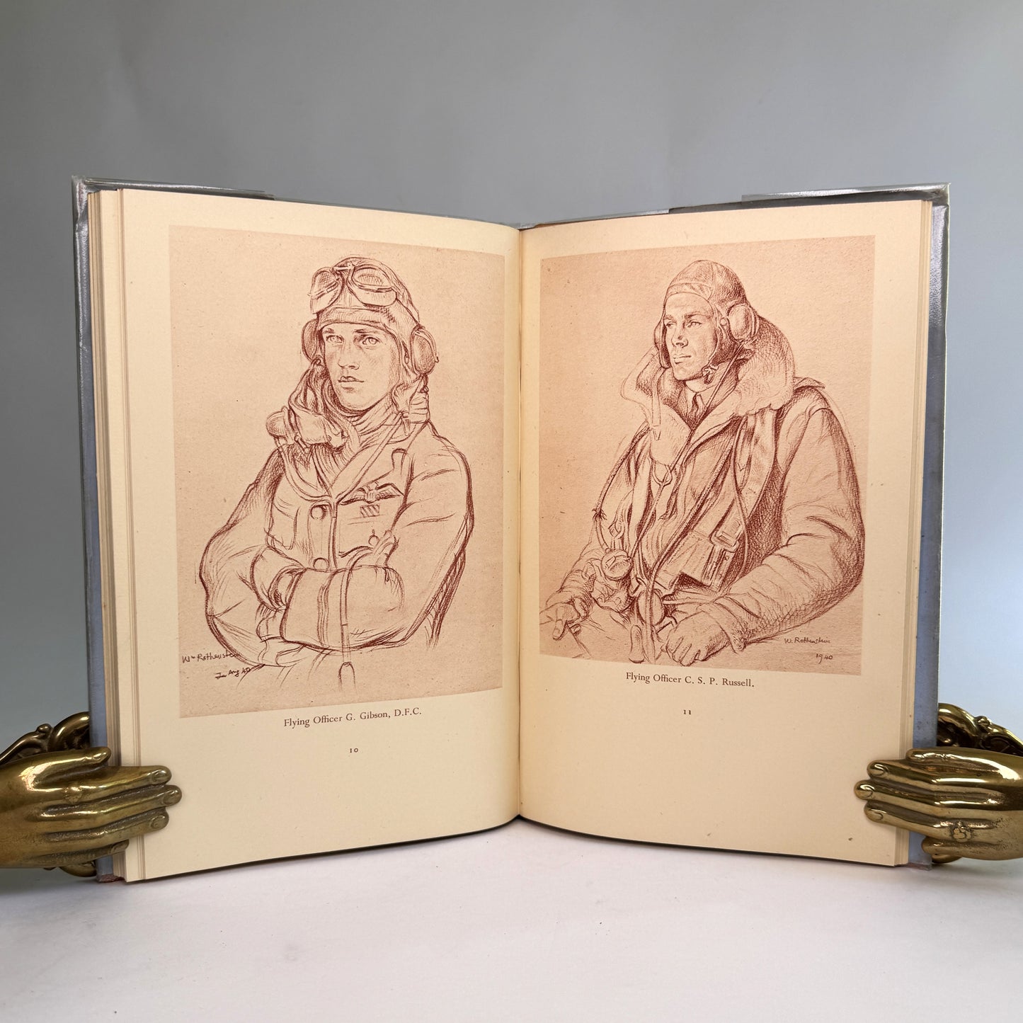 Men of the R.A.F. - Rothenstein Presentation Copy to Air Chief Marshal Portal