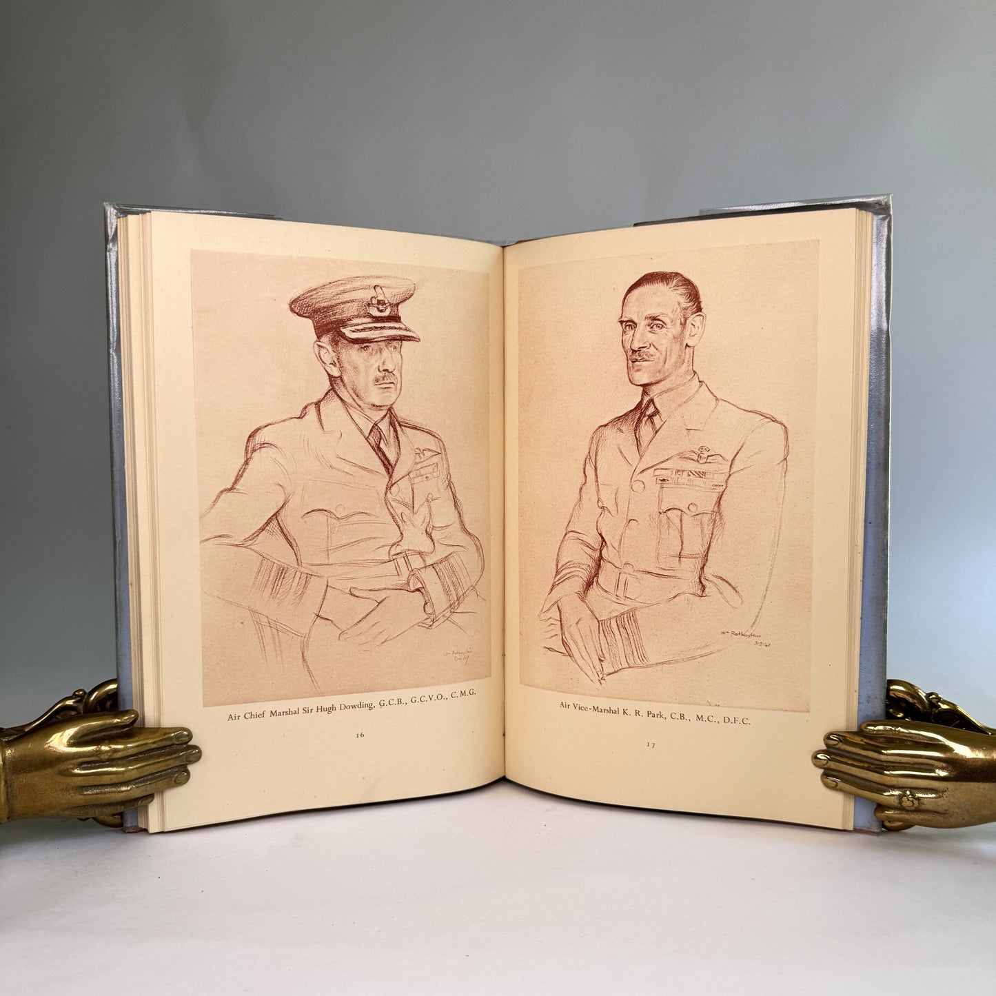 Men of the R.A.F. - Rothenstein Presentation Copy to Air Chief Marshal Portal