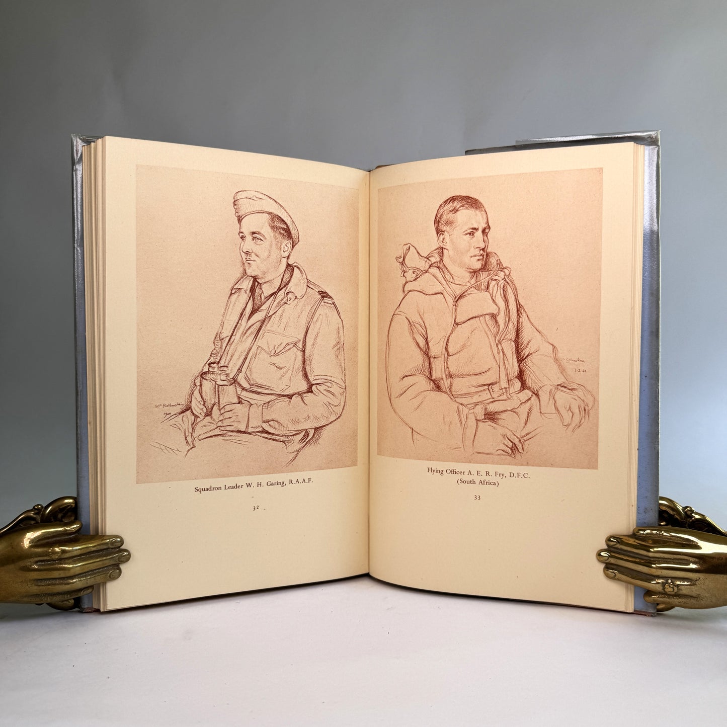 Men of the R.A.F. - Rothenstein Presentation Copy to Air Chief Marshal Portal
