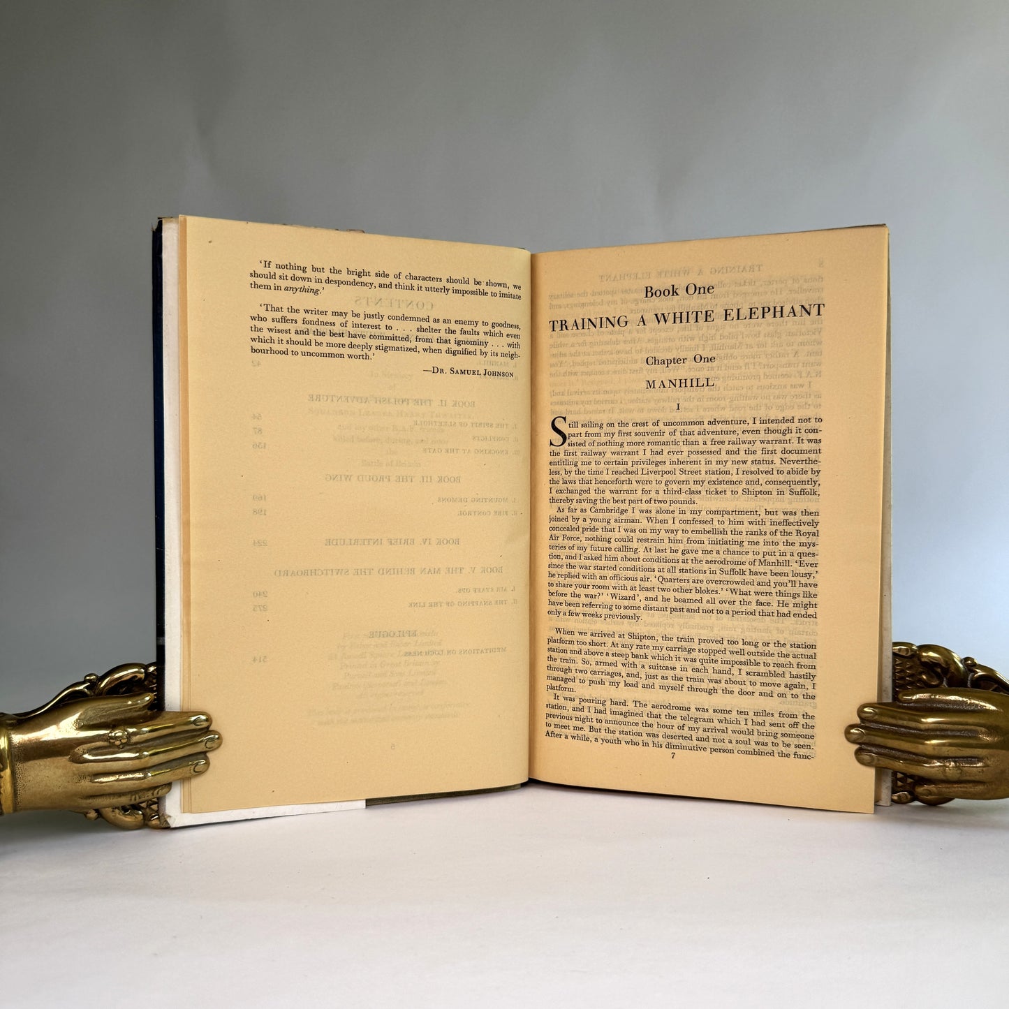 The Wing - Rom Landau Presentation Copy to the RAF’s Wartime Chief