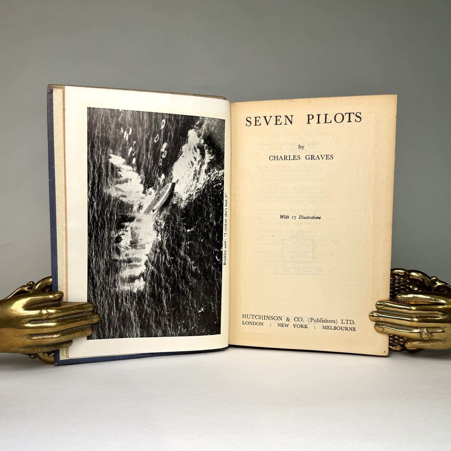 Seven Pilots - Charles Graves Presentation Copy to Air Chief Marshal Portal