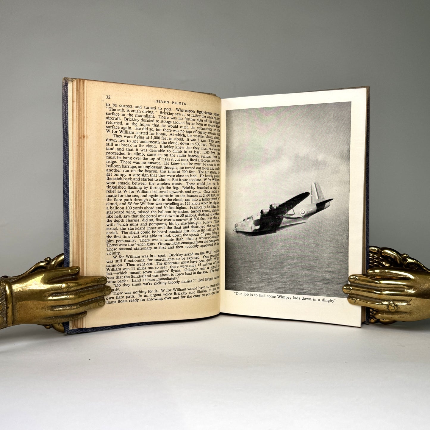 Seven Pilots - Charles Graves Presentation Copy to Air Chief Marshal Portal