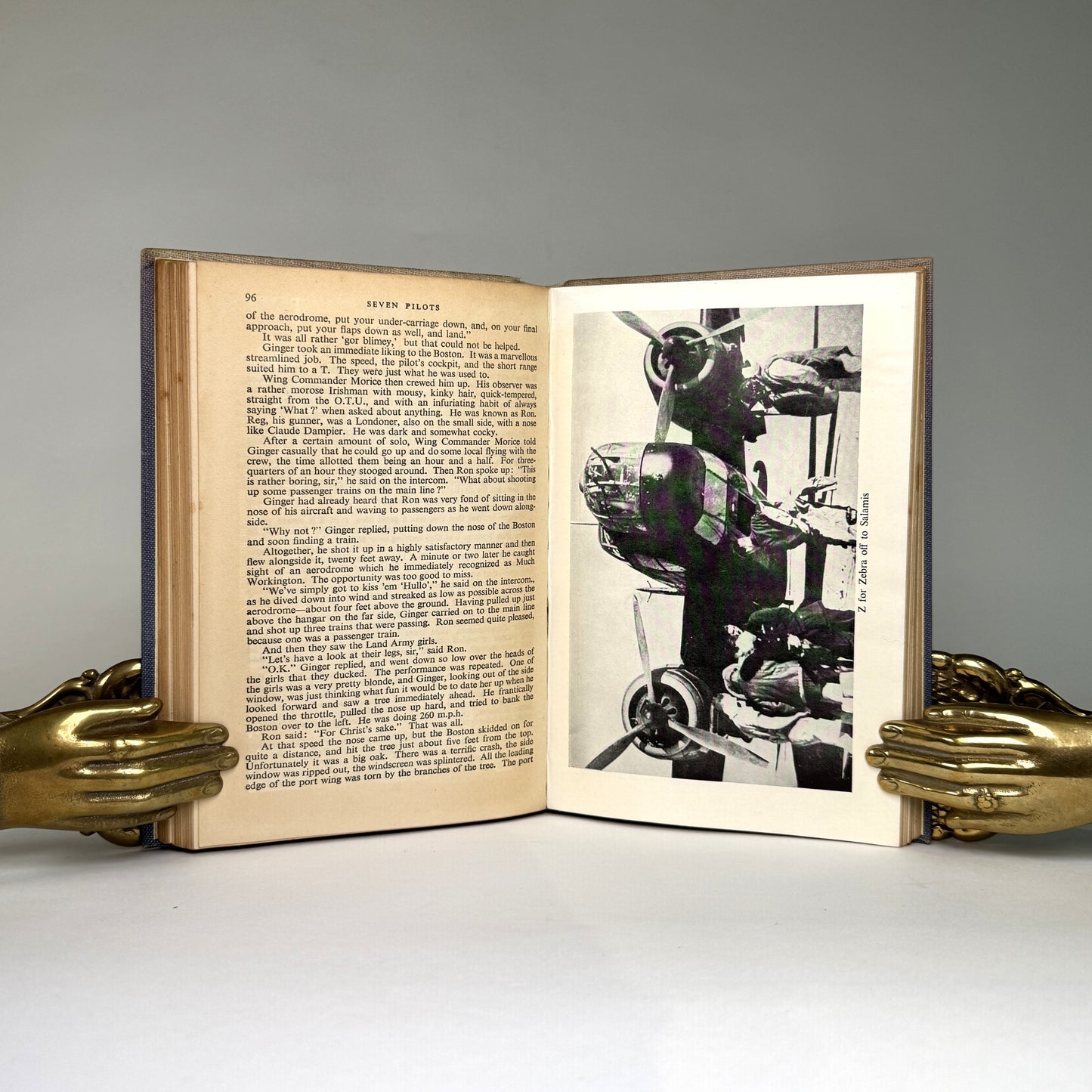 Seven Pilots - Charles Graves Presentation Copy to Air Chief Marshal Portal