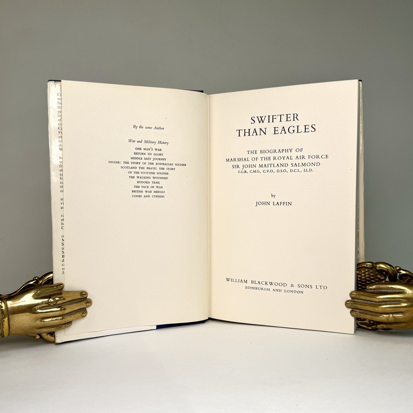 Swifter than Eagles: Sir John Salmond’s Presentation Copy to Viscount Portal of Hungerford