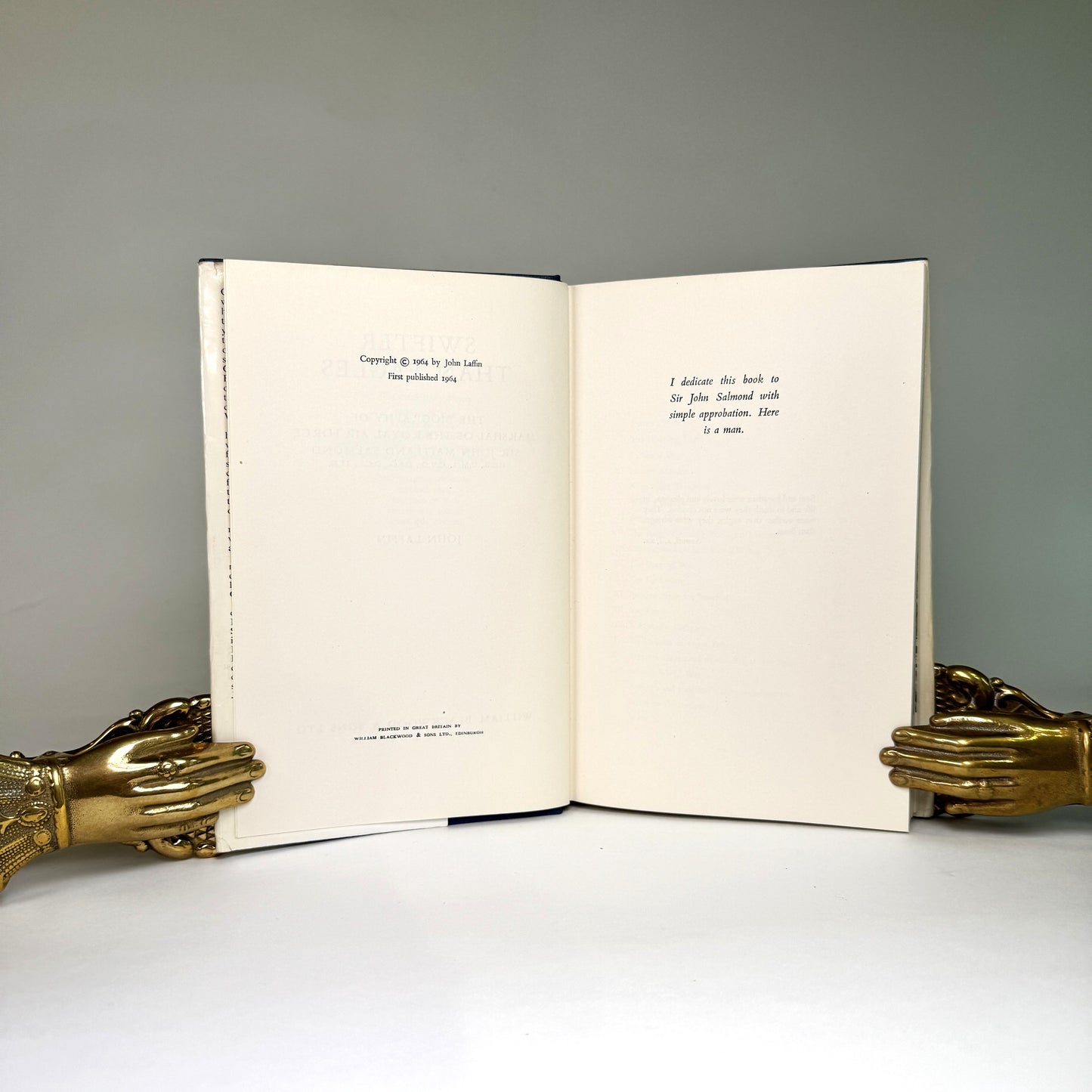 Swifter than Eagles: Sir John Salmond’s Presentation Copy to Viscount Portal of Hungerford