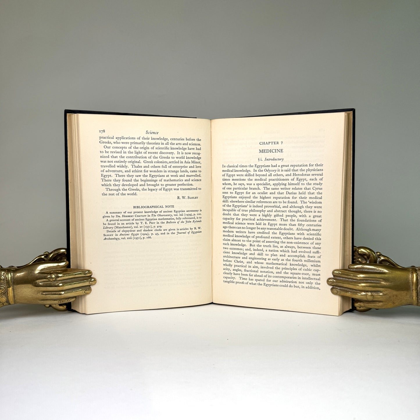 The Legacy of Egypt - Glanville Presentation Copy to Air Chief Marshal Portal