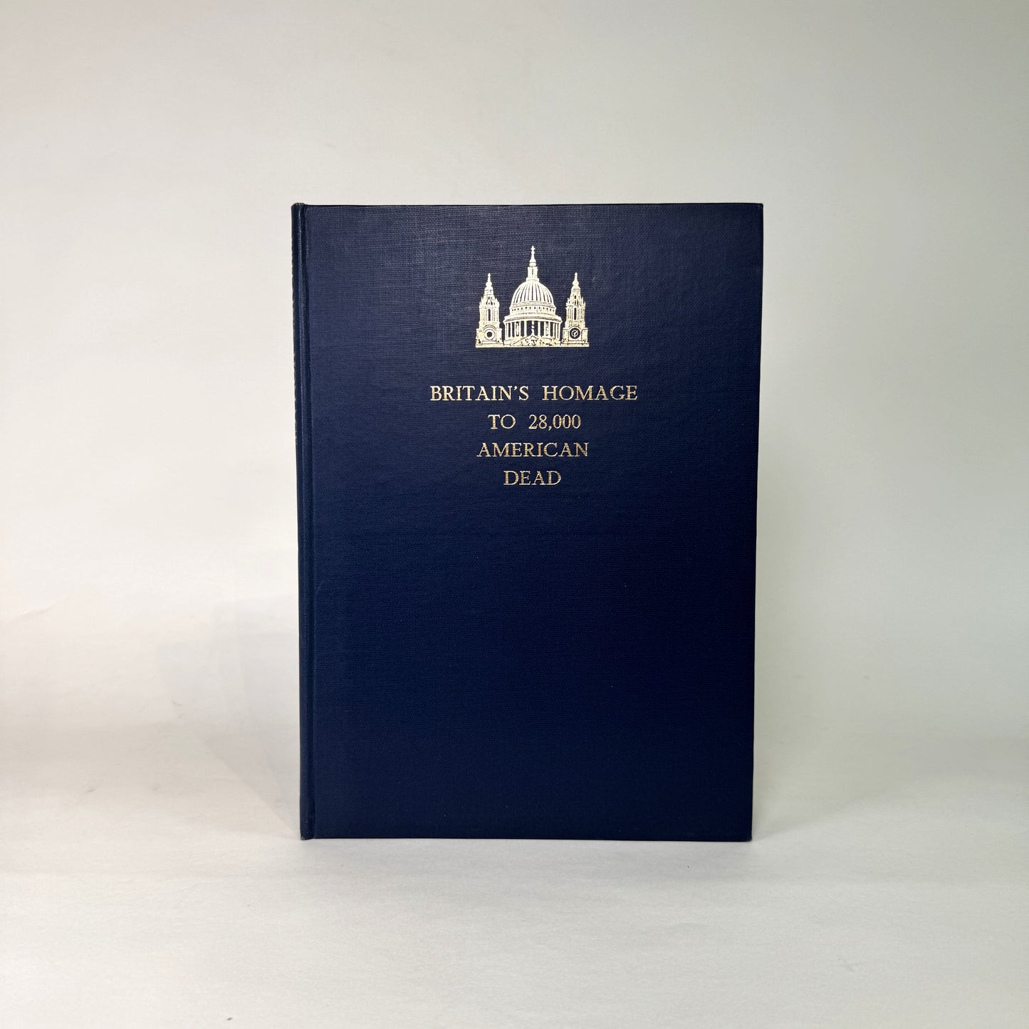 Britain’s Homage to 28,000 American Dead - Astor Presentation to Air Marshal Lord Portal