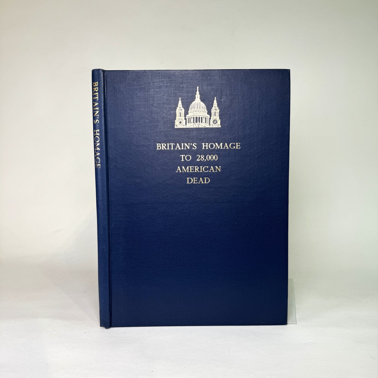 Britain’s Homage to 28,000 American Dead - Astor Presentation to Air Marshal Lord Portal