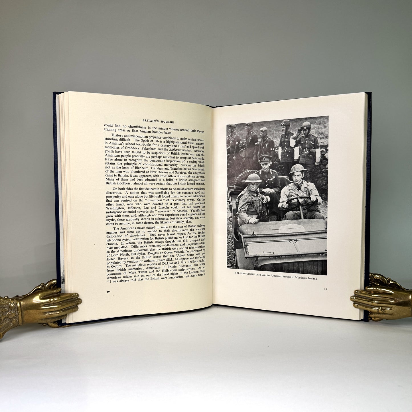 Britain’s Homage to 28,000 American Dead - Astor Presentation to Air Marshal Lord Portal