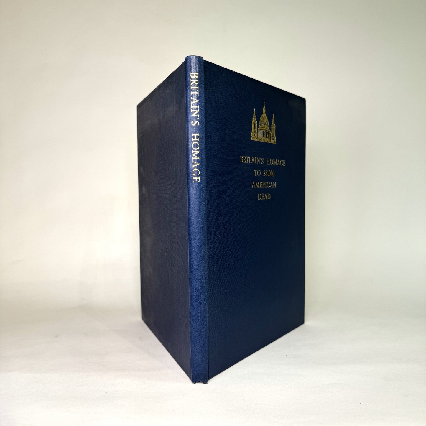 Britain’s Homage to 28,000 American Dead - Astor Presentation to Air Marshal Lord Portal