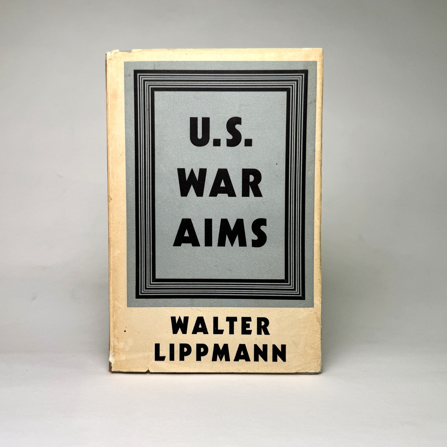 U.S. War Aims - Lippmann Presentation Copy to Air Chief Marshal Portal
