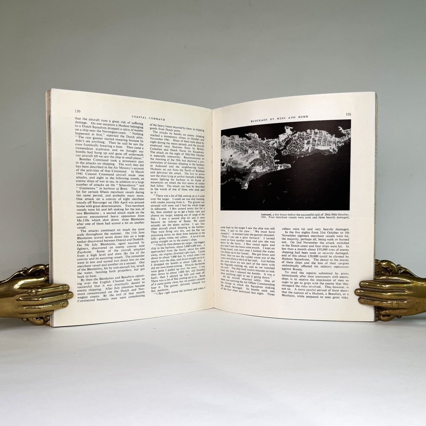 Coastal Command - Saunders Presentation Copy to Air Chief Marshal Portal
